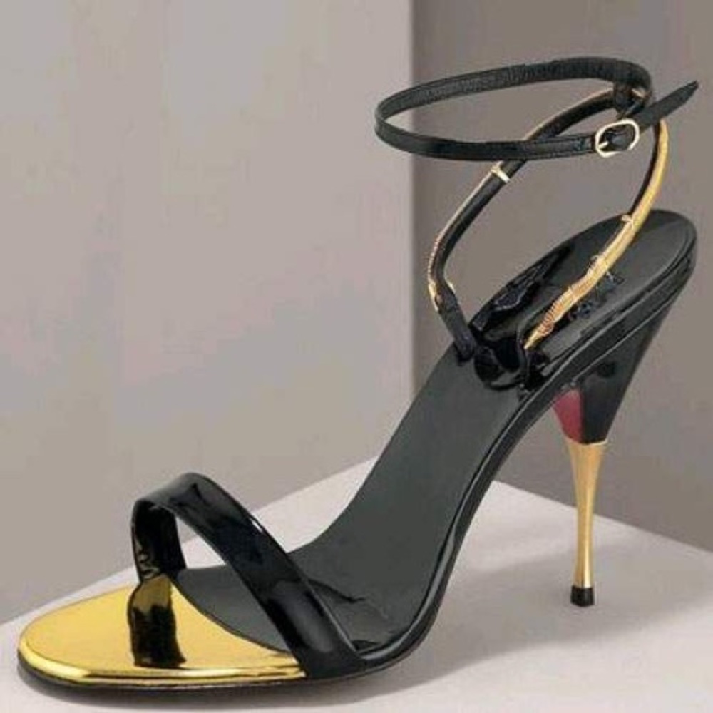 Christian Louboutin Discoteka Strappy Heels